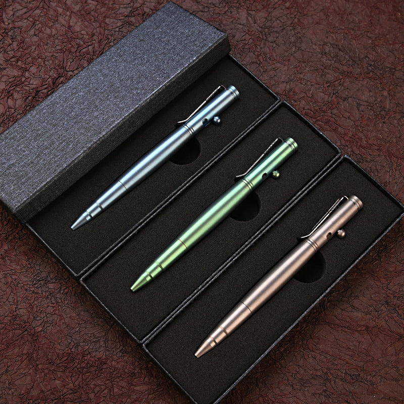 Smitech™ Essentials: The Sovereign – Titanium Bolt-Action Pen
