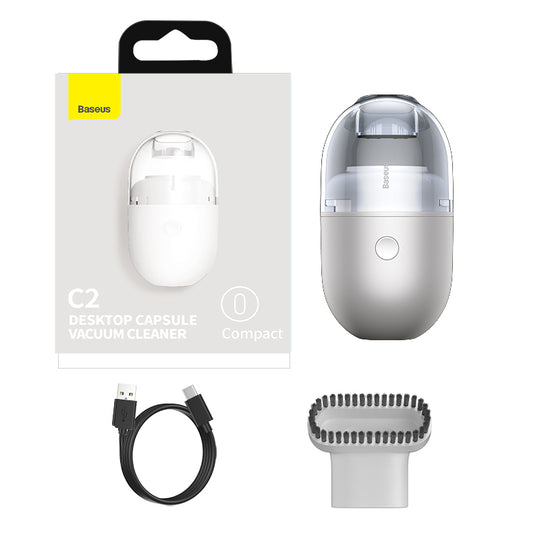 Smitech™ Capsule C2 Rechargeable Desktop Vacuum (by Baseus)