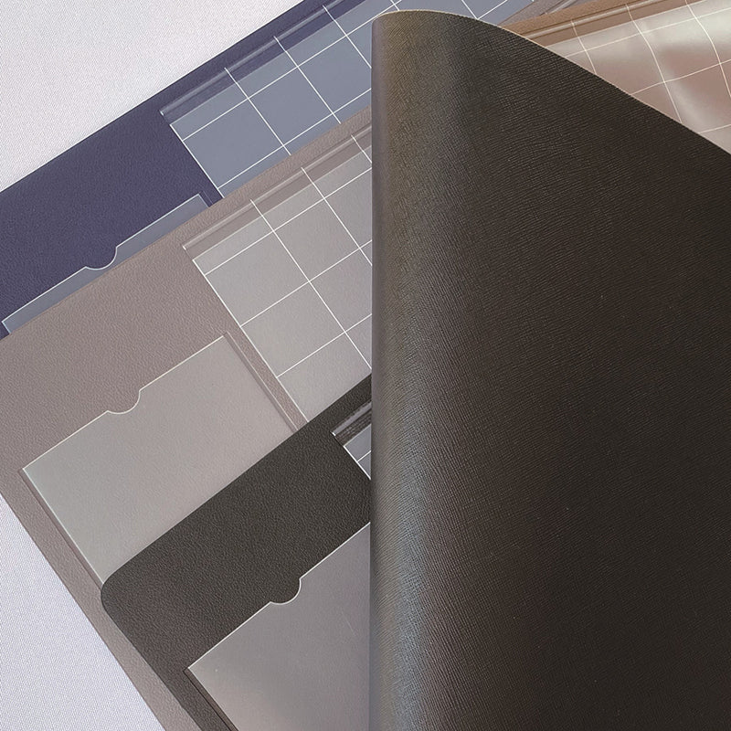 Large leather-style desk mat with smooth writing surface for keyboard mouse and laptop setup