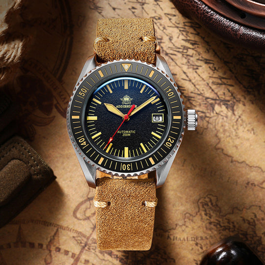 Smitech™ Grand Heritage: Elite 316L Automatic Skeleton – Midnight Steel Edition