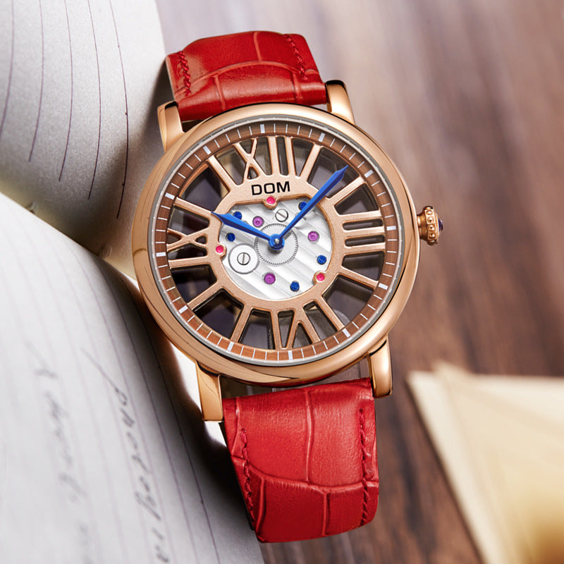 Smitech™ Apex Series: Architectural Quartz Watch – Genuine Slate Leather