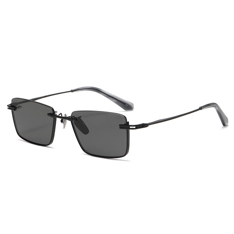 Smitech™ Optics: The Meridian – Rimless Titanium Minimalist