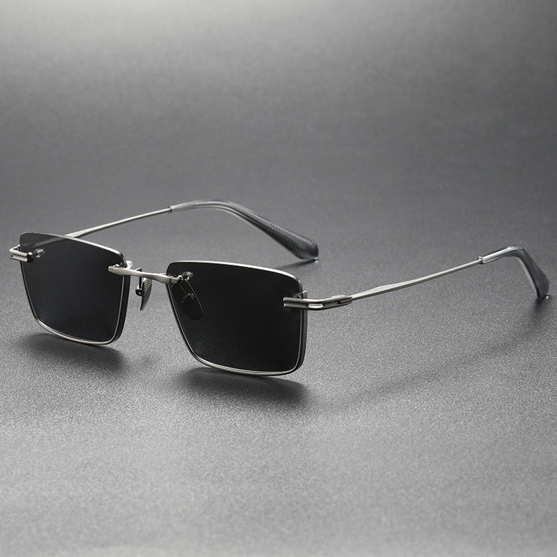 Smitech™ Optics: The Meridian – Rimless Titanium Minimalist