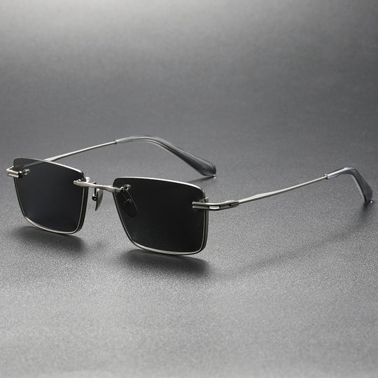 Smitech™ Optics: The Meridian – Rimless Titanium Minimalist