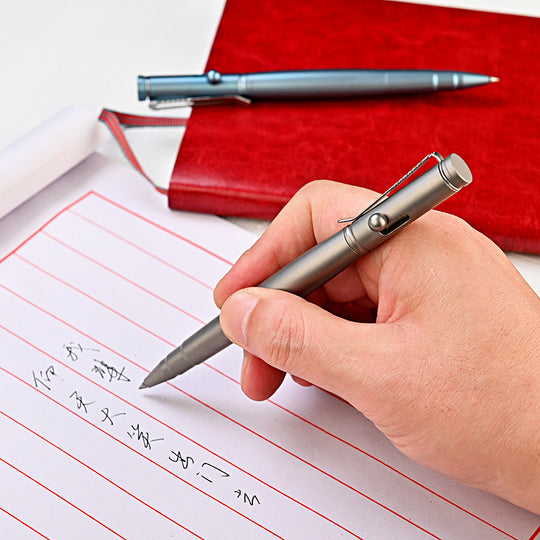 Smitech™ Essentials: The Sovereign – Titanium Bolt-Action Pen