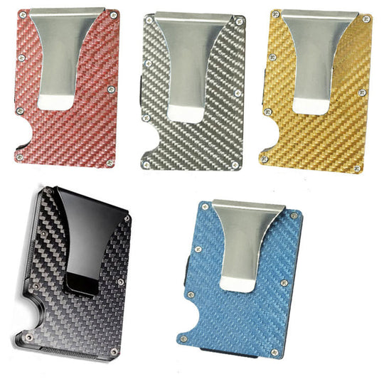 Smitech™ Essentials: The Apex – Minimalist Matte Metal Wallet