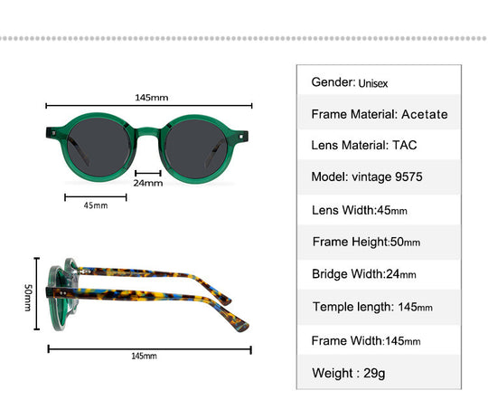 Smitech™ Optics: The Director – Midnight Acetate Elite