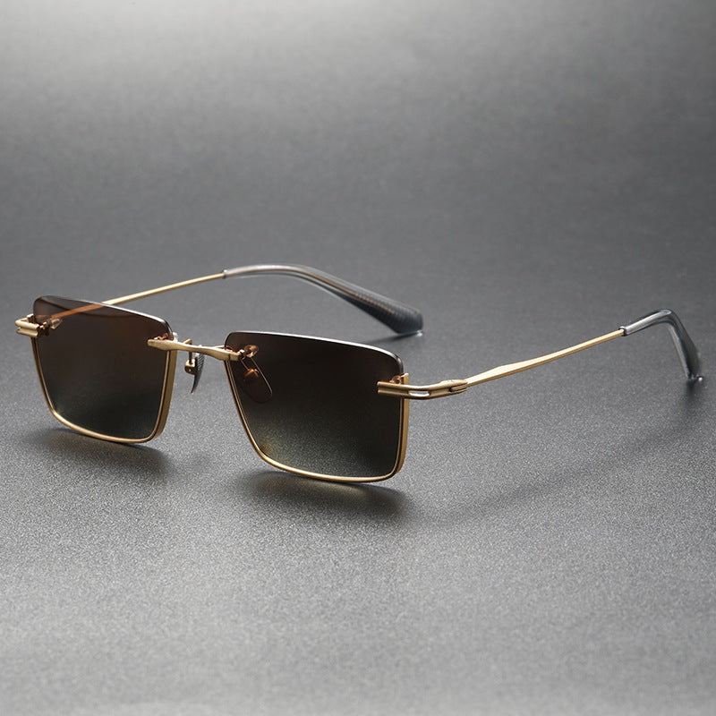 Smitech™ Optics: The Meridian – Rimless Titanium Minimalist