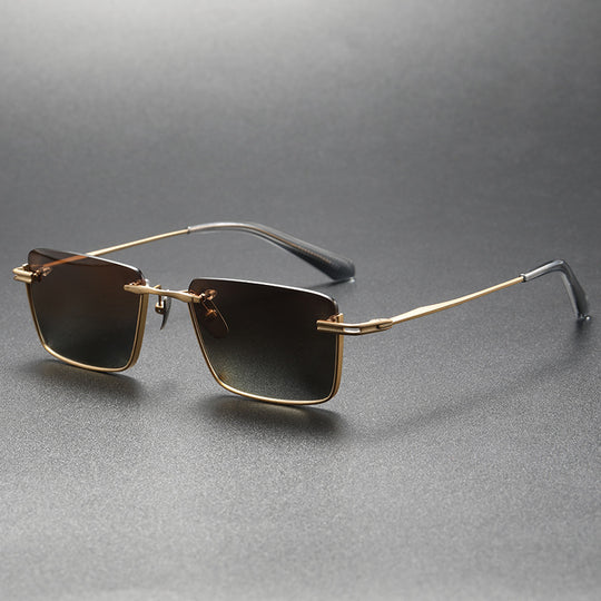 Smitech™ Optics: The Meridian – Rimless Titanium Minimalist