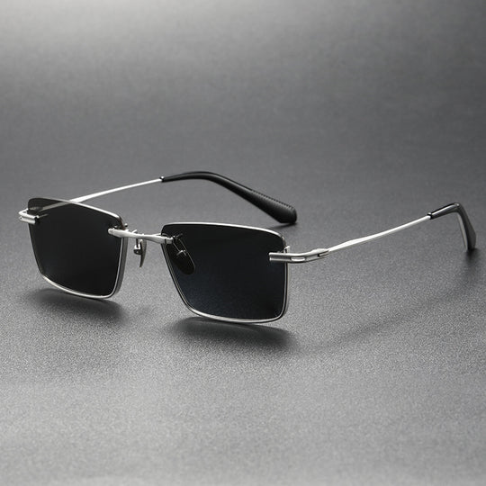 Smitech™ Optics: The Meridian – Rimless Titanium Minimalist